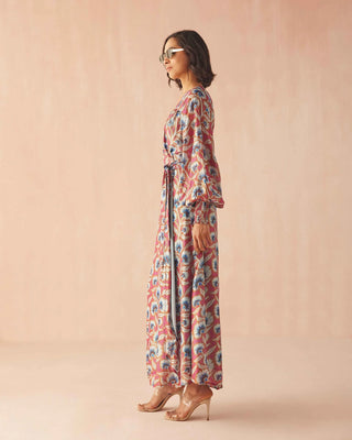 Lorelei Wrap Dress Everyly Currant