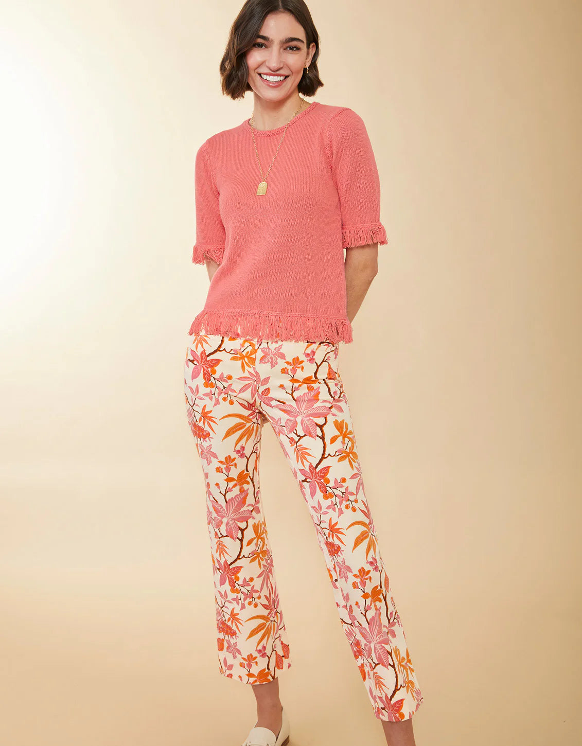 Maren Kick Flare Pant Richmond Hill Honeysuckle Cream