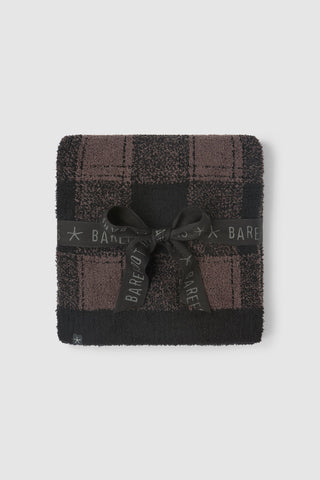 CozyChic Cotton Buffalo Plaid Scarf Umber Multi