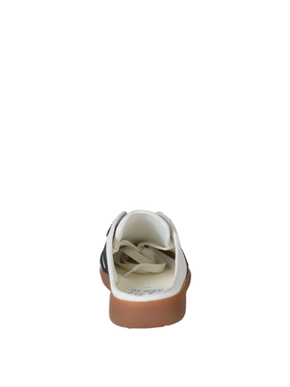 Easter Backless Sneaker White & Black