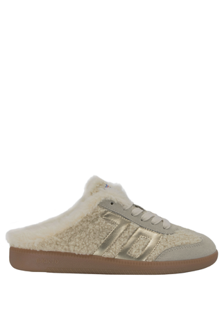 Easter FL Butter Gold Backless Sneaker