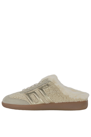 Easter FL Butter Gold Backless Sneaker