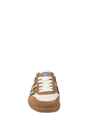 Easter White Leopard Backless Sneaker