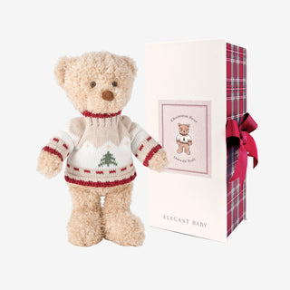 Christmas Bear W/ Gift Box