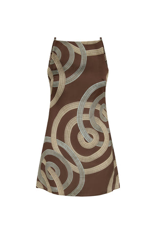 Ellu Dress Chocolate Halo