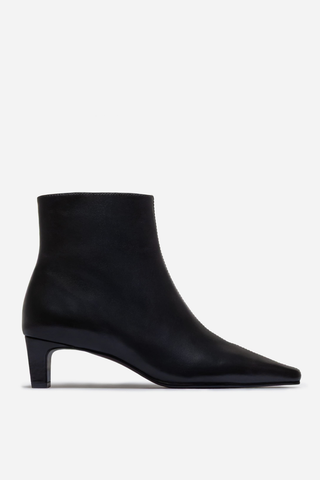 Everett Ankle Bootie Black Leather