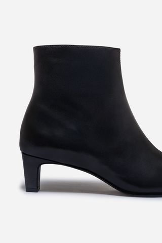 Everett Ankle Bootie Black Leather