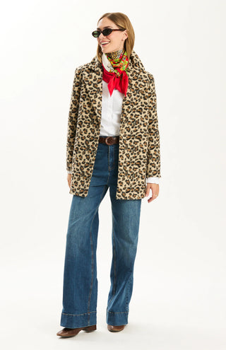 Shannon Leopard Coat Multi