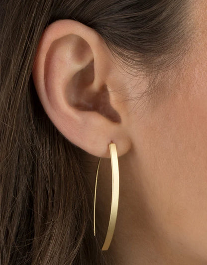 Arc Hoop Earrings