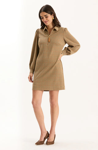 Melanie Knit Houndstooth