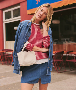 Juno Reversible Raglan Long Sleeve Dusk Rose