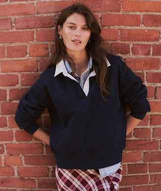 Cloud 9 Fleece Polo Twilight