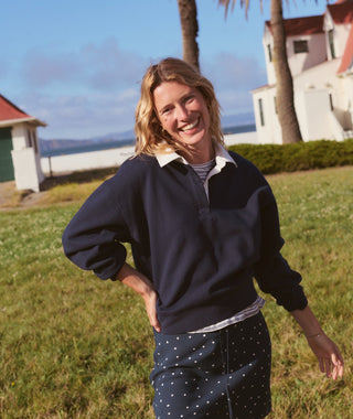 Cloud 9 Fleece Polo Twilight
