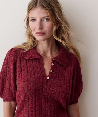 Sophie Pointelle Polo Cabernet