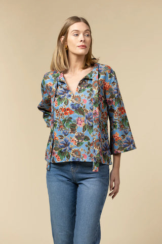 Bebe Top Antique Petals