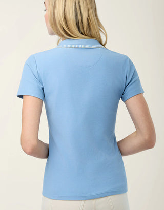 Romy Collared Shirt Lakeside Blue