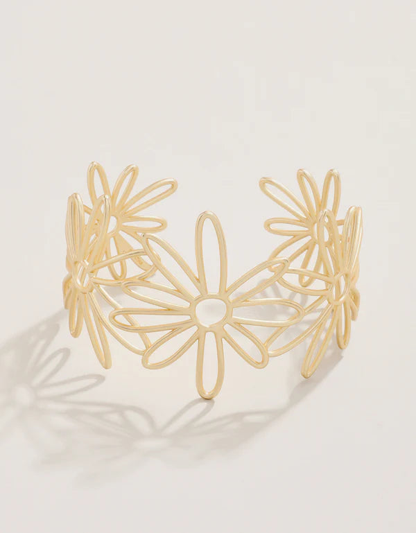 Happy Daisy Cuff Gold