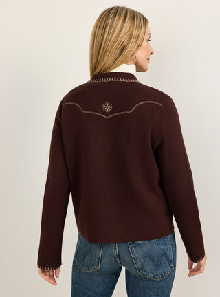 Souvenir Cardigan Dark Chocolate