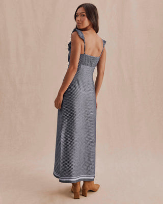 Baylee Maxi Dress Ash Navy Blue Mist