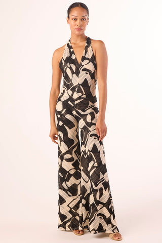Anya Jumpsuit Abstract Marble