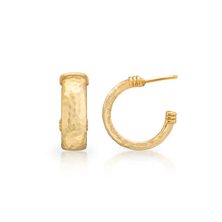 Cleopatra Classic Small Hoop Earrings  Gold