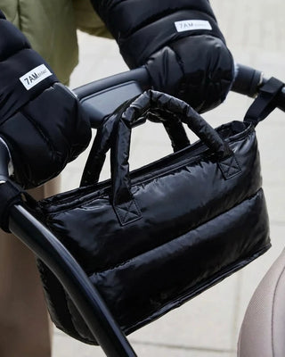 Romy Stroller Organizer Black Liquid Shine