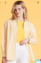 Load image into Gallery viewer, Natalie Yarn Dye Shirt Striped