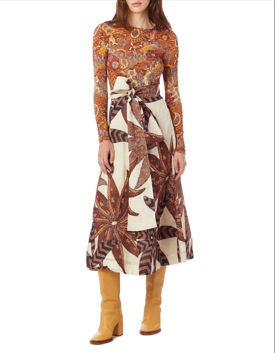 ESTINE WRAP SKIRT