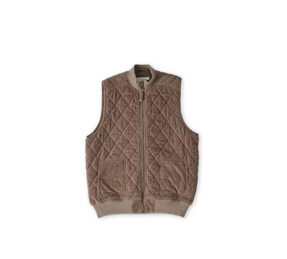 Corduroy Quilted Vest Portobello