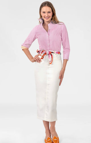 Pink Boyfriend Cotton Shirt
