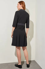 Load image into Gallery viewer, A-Line Flared Deco Crepe Dress