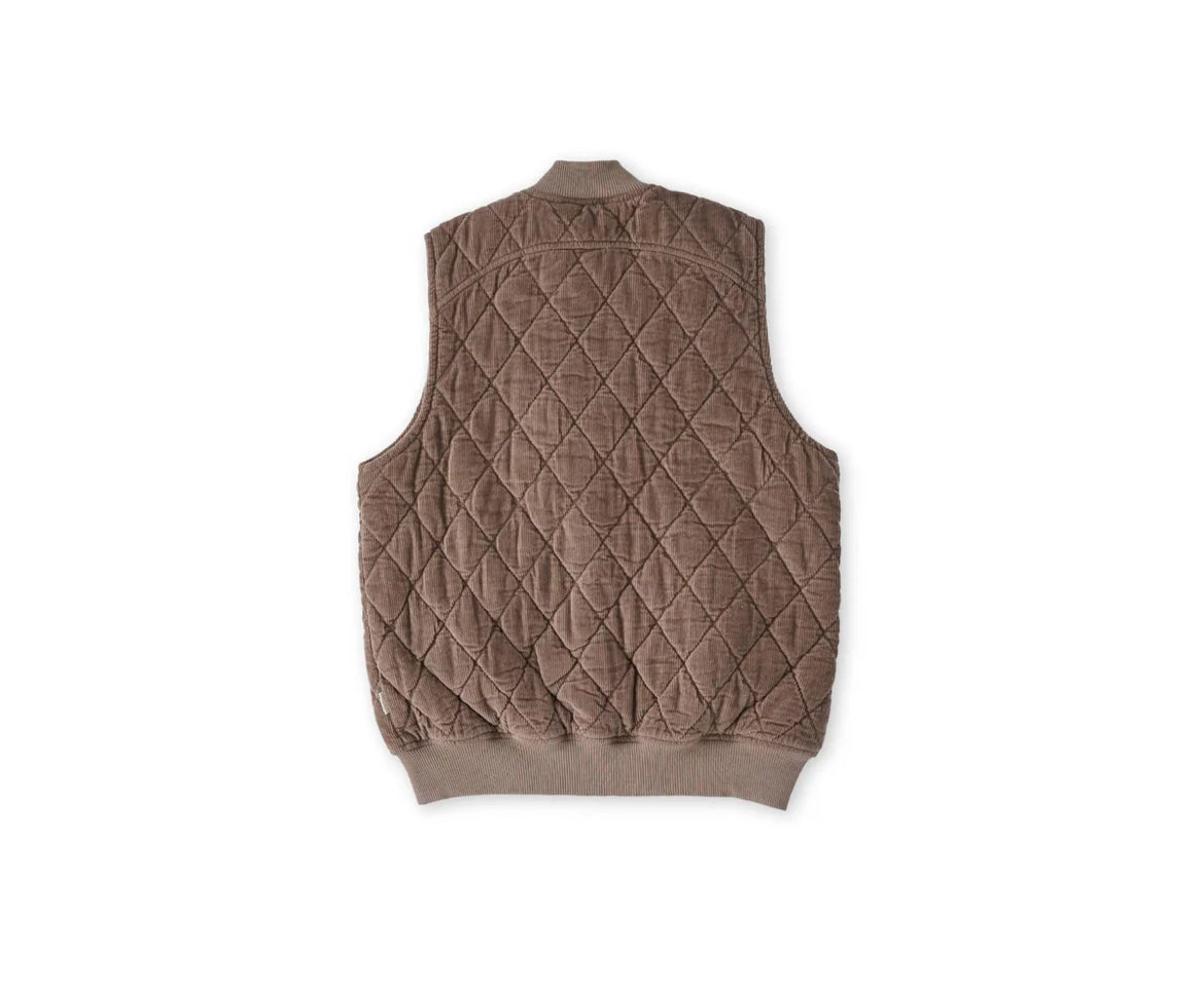 Corduroy Quilted Vest Portobello