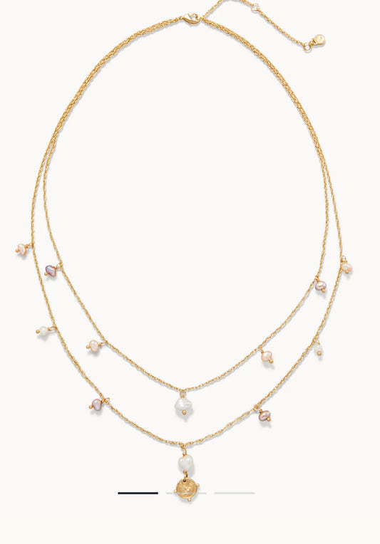 Spartina Pearl Dove Necklace 18” Pearl