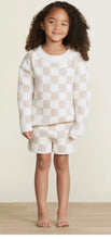Load image into Gallery viewer, Toddler Cozychic Cotton Checkered Pullover