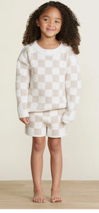 Toddler Cozychic Cotton Checkered Pullover