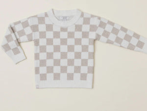 Toddler Cozychic Cotton Checkered Pullover