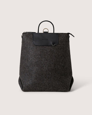 Bedford Merino Wool Backpack Charcoal Black