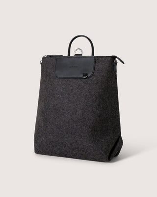 Bedford Merino Wool Backpack Charcoal Black