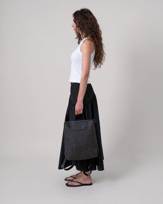 Bedford Merino Wool Backpack Charcoal Black