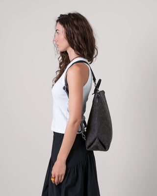 Bedford Merino Wool Backpack Charcoal Black