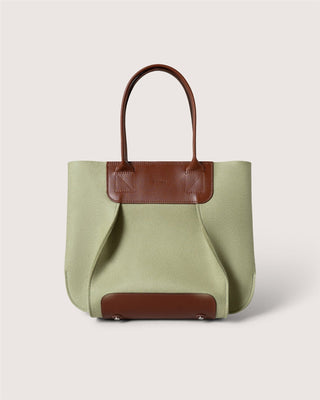 Frankie Merino Wool Midi Tote Dew Sienna