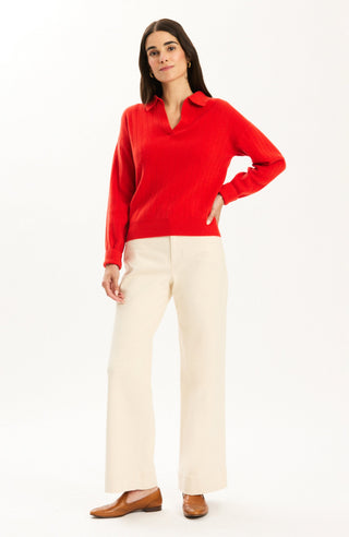 Emerson Cashmere Polo Coralito
