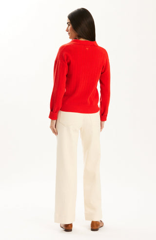 Emerson Cashmere Polo Coralito