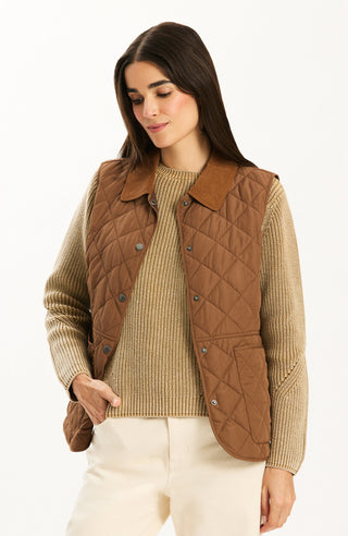 Amoreena Vest Bison