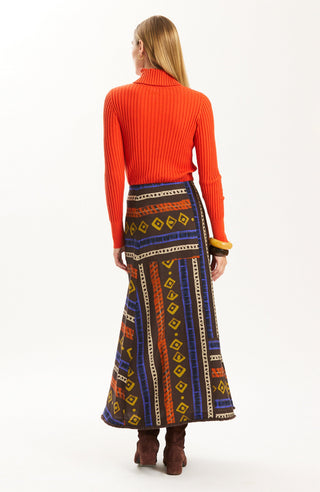 Cotton Cashmere Turtleneck Aurora