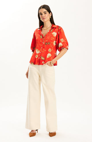 Tara Flora Trails Top