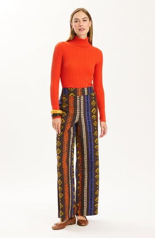Cotton Cashmere Turtleneck Aurora