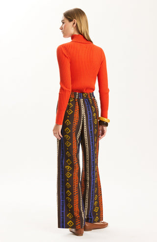 Cotton Cashmere Turtleneck Aurora