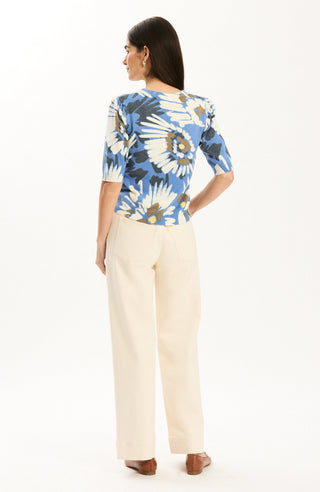 Cecily Shasta Floral Sweater