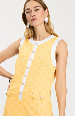 Kirk Knit Dress Pale Marigold